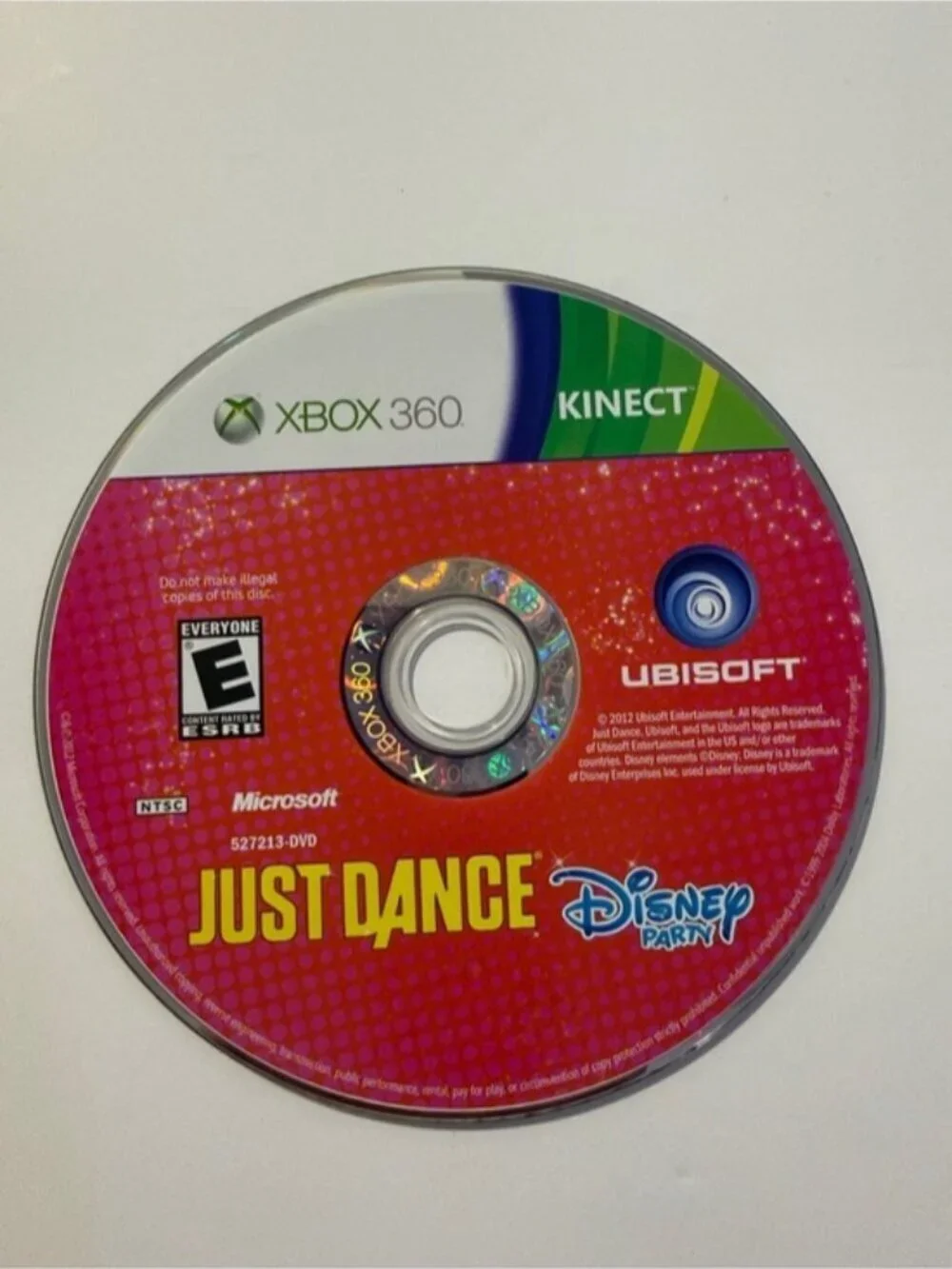 Just Dance Disney Party Xbox 360 Kinect Game – Complete in Box